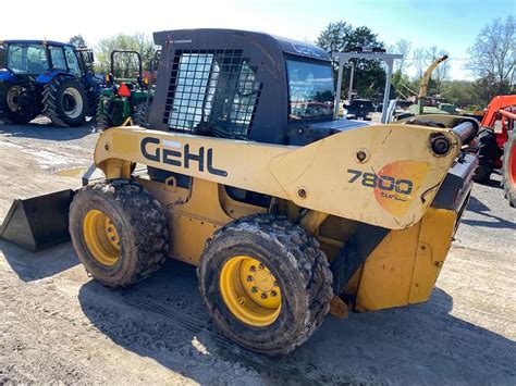 new gehl skid steer|gehl 7800 for sale.